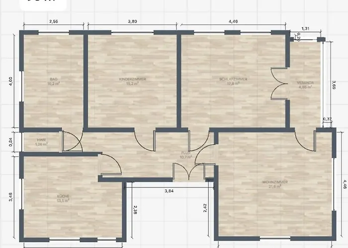 Zum Eulennest Lejlighed